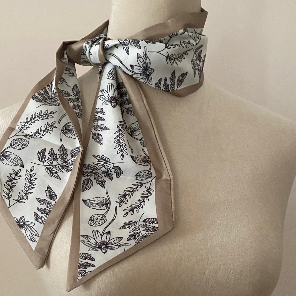 Floral Print Scarfs  3 PCs